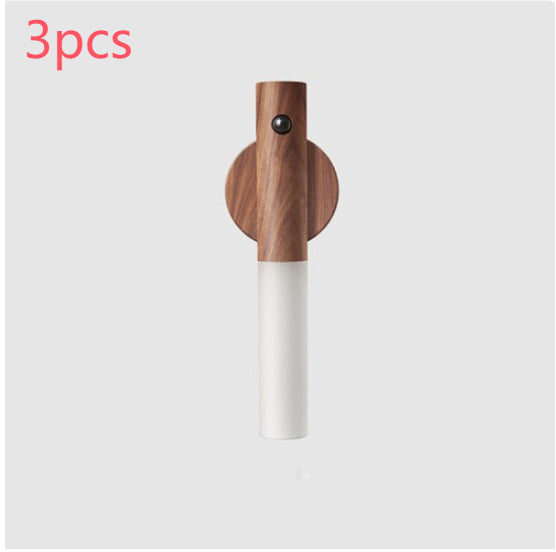 Auto LED USB Magnetic Wireless Night Light Corridors Porch Lights PIR ...